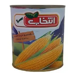 کنسرو ذرت شیرین انتخاب - 3000 گرم 🟢 قیمت : 169,000&nbsp;تومان - فروشگاه آنلاین نیک سرا