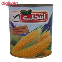کنسرو ذرت شیرین انتخاب - 3000 گرم 🟢 قیمت : 169,000&nbsp;تومان - فروشگاه آنلاین نیک سرا
