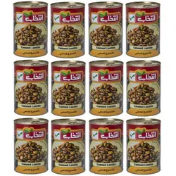 کنسرو عدسی انتخاب - 420 گرم بسته 12 عددی 🟢 قیمت : 127,602&nbsp;تومان - فروشگاه آنلاین نیک سرا