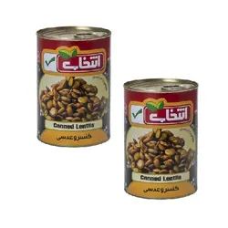 کنسرو عدسی انتخاب - 420 گرم بسته 2 عددی 🟢 قیمت : 0&nbsp;تومان - فروشگاه آنلاین نیک سرا
