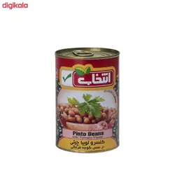 کنسرو لوبیا چیتی با سس گوجه فرنگی انتخاب - 420 گرم بسته 3 عددی 🟢 قیمت : 76,800&nbsp;تومان - فروشگاه آنلاین نیک سرا