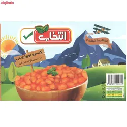 کنسرو لوبیا چیتی با سس گوجه فرنگی انتخاب - 420 گرم بسته 3 عددی 🟢 قیمت : 76,800&nbsp;تومان - فروشگاه آنلاین نیک سرا