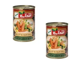 کنسرو مخلوط سبزیجات انتخاب - 420 گرم بسته2 عددی 🟢 قیمت : 0&nbsp;تومان - فروشگاه آنلاین نیک سرا