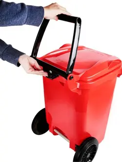 مخزن زباله 60 لیتر چرخ دار Goodbin 🟢 قیمت : 550,000&nbsp;تومان - فروشگاه آنلاین نیک سرا