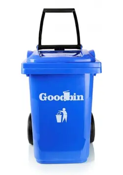 مخزن زباله 60 لیتر چرخ دار Goodbin 🟢 قیمت : 550,000&nbsp;تومان - فروشگاه آنلاین نیک سرا