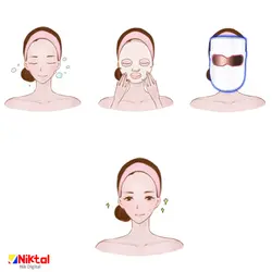 ماسک زیبایی و جوان کننده صورت JZC-M02-3