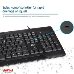 ست ماوس و کیبورد سیمی AOC مدل KM110