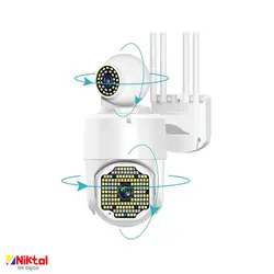 دوربین مدار بسته دو لنزه چرخشی مدل C.P19