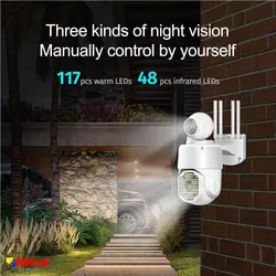 دوربین مدار بسته دو لنزه چرخشی مدل C.P19