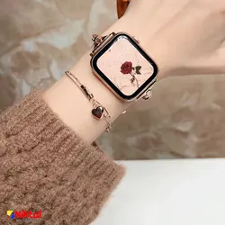 بند نگین دار اپل واچ  bsl12