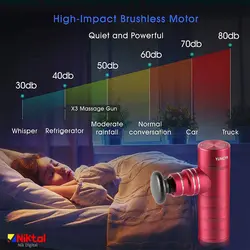 مینی ماساژور تفنگی yunchi مدل x003
