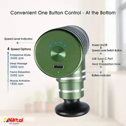 مینی ماساژور تفنگی yunchi مدل x003