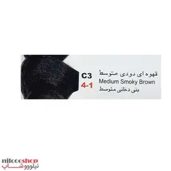 رنگ مو بیس کالر شماره C3(4.1) حجم 125 میلی لیتر