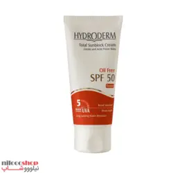 کرم ضد آفتاب رنگی هیدرودرم 50 spf
