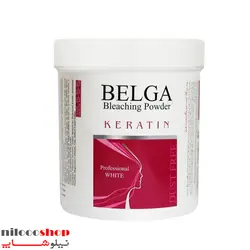 پودر دکلره بلگا سفید حجم 500 گرم