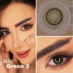 لنز چشم لاکی لوک مدل پرو رنگ jadeGreen2