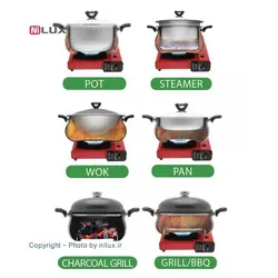 سرویس خوراک پز 8 پارچه اریکا | نیلوکس؛ تجربه ای لوکس