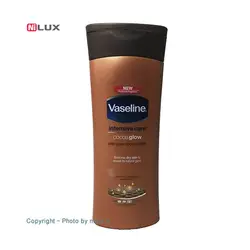 لوسیون بدن وازلین مدل Cocoa Glow حجم 400 میلی لیتر
