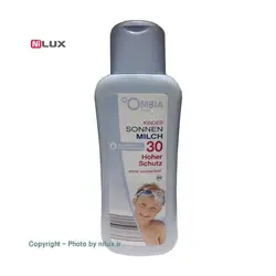 لوسیون بدن Ombia مدل ضد آفتاب کودک Spf 30 حجم ۲۵۰ میلی لیتر