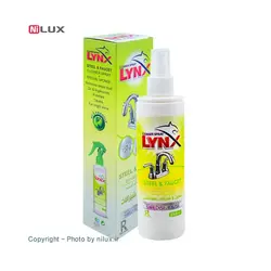 اسپری پاک کننده استیل و شیرآلات لینکس | نیلوکس؛تجربه ای لوکس