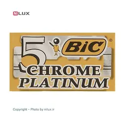 تیغ اصلاح بیک مدل Platinum Chrome | نیلوکس؛ تجربه ای لوکس