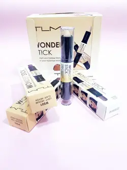 هایلایتر و کانتور دو سر نیکس مدل واندر استیک WONDER STICK شماره 01