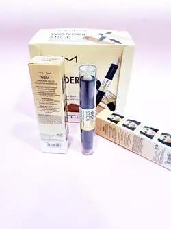 هایلایتر و کانتور دو سر نیکس مدل واندر استیک WONDER STICK شماره 04