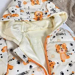 کاپشن پشم شیشه بچه گانه طرح ببری