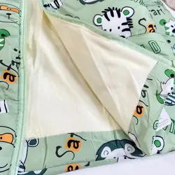 کاپشن پشم شیشه پسرانه طرح حیوانات