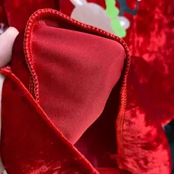 بلوز شلوار مخمل دخترانه مدل گوزن مناسب یلدا