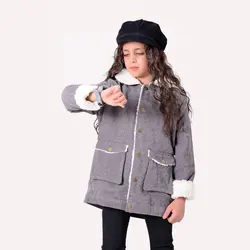 کاپشن مخمل کبریتی داخل خز (پسرانه،دخترانه)1تا2.5سال