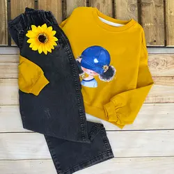 کراپ آستین بلند دخترانه