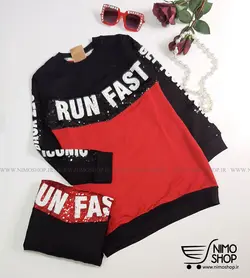 تونیک دخترانه مدل RUN FAST