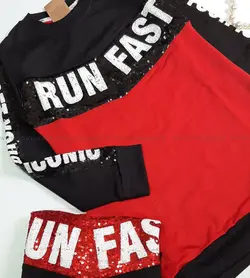تونیک دخترانه مدل RUN FAST