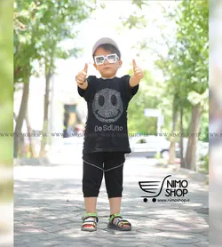 شلوارک فشن تزیین شده با زیپ مناسب 3 تا 4 سال