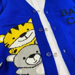 ژاکت گپ پسرانه مدل تیگر و خرسی