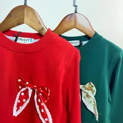 بلوز شیک لب تور دخترانه