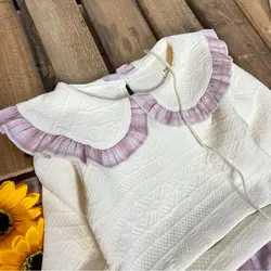 پیراهن دامنی دخترانه با آویز خرگوش