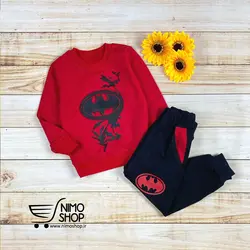 بلوز شلوار پسرانه بتمن