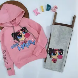 هودی شلوار دخترانه مدل فینگر دار