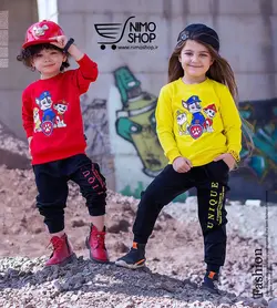 بلوز شلوار دخترانه پسرانه مدل پاوپاترول