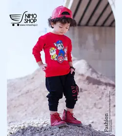 بلوز شلوار دخترانه پسرانه مدل پاوپاترول