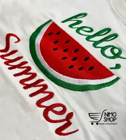 بلوز شلوار یلدایی مدل هندوانه