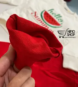 بلوز شلوار یلدایی مدل هندوانه