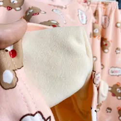 ست بلوز شلوار تو خز دخترانه مدل خرسی