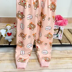 ست بلوز شلوار تو خز دخترانه مدل خرسی