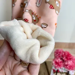 ست بلوز شلوار تو خز دخترانه مدل خرسی