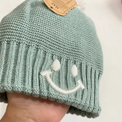 کلاه شال رینگی بافت دخترانه پوم دار