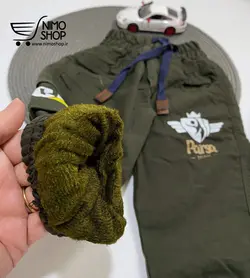 شلوار لاینردار کتان پسرانه | NIMOshop