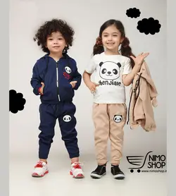 سه تیکه خواهر و برادری مدل پاندا